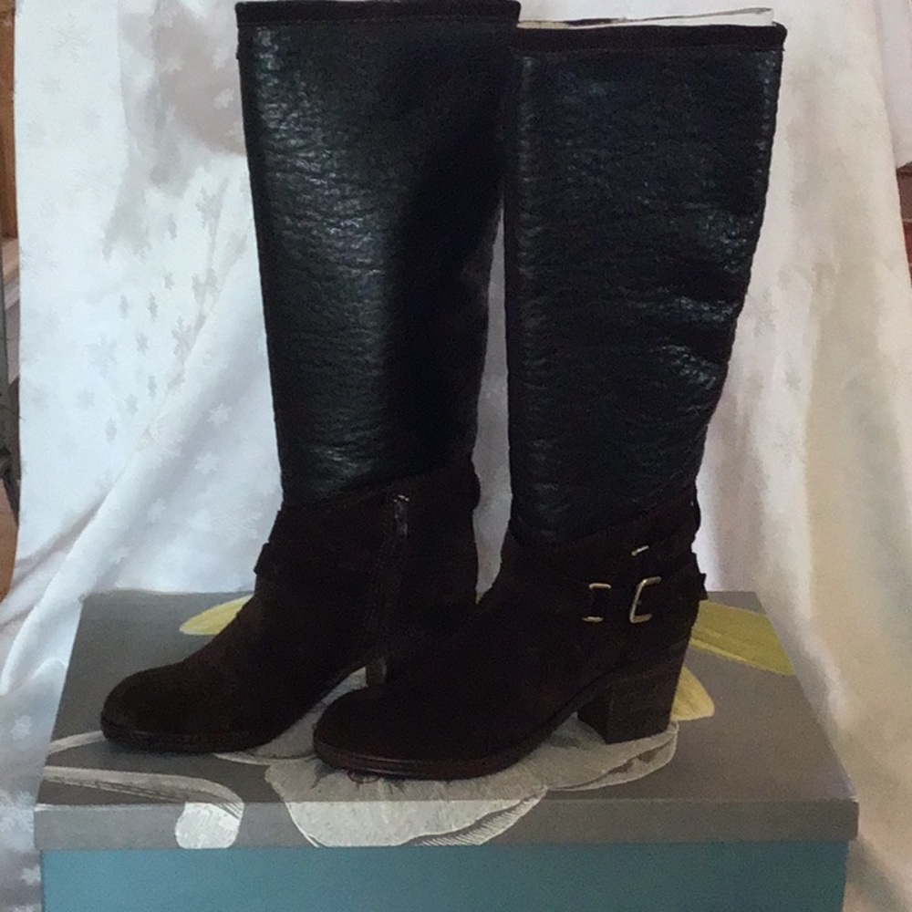 Women’s below the knee boots.